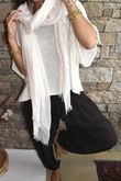 Annie Cushion Cotton Cuff Barrel Pant Chocolate